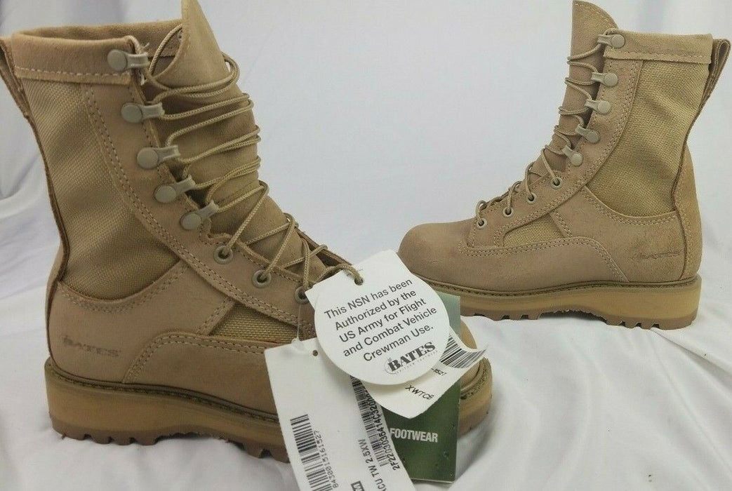 Bates | Combat Temperate Weather Men Boots | Coyote Tan (Size: 2.5 XW) New!