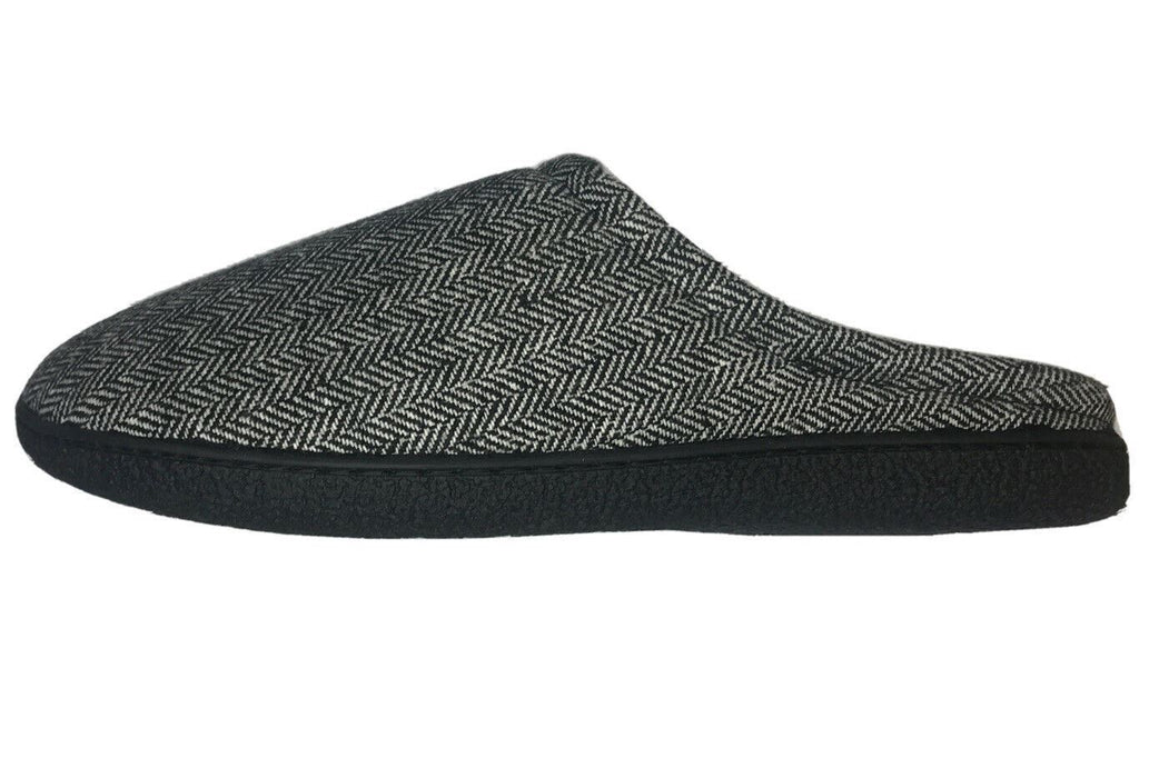 Blue Star Memory Foam Daily Collection Grey Slippers Men’s (Size: X-Large 12-13)