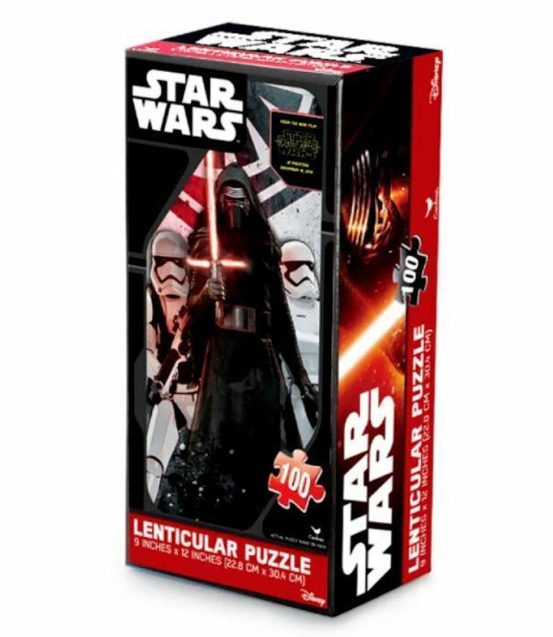 Star Wars Kyle Ren Lenticular Puzzle 100 Piece 38.1 x 28.4CM