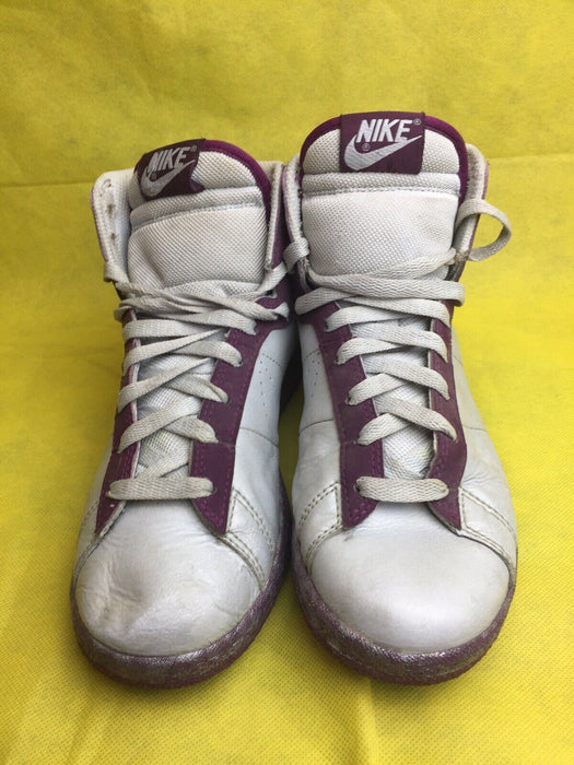 Nike Classic Recognition High Platinum/Mulberry Shoes Women's (Size: 7)