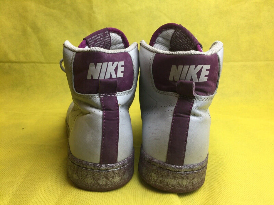 Nike Classic Recognition High Platinum/Mulberry Shoes Women's (Size: 7)