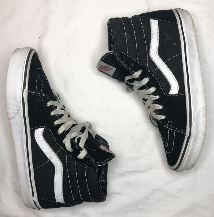 Vans SK8-HI Classic OTW Black/White Skateboard Shoes Men's (Size: 6.5) 721454