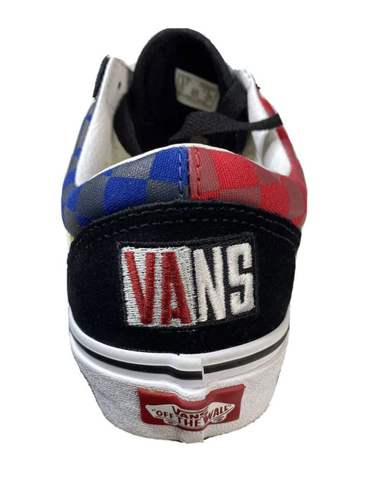 Vans Rally Checker Old Skool Red/Blue Skateboard Shoes Men's (Size: 6) 500714