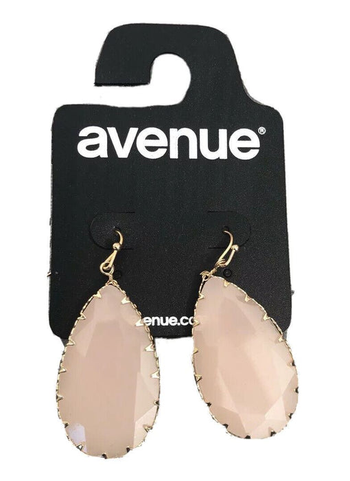 Avenue Dust Rose Dangle  Earrings