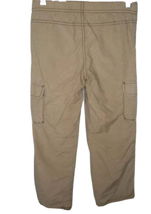 Epic Threads Boys Insulated Cargo Style Pants Beige (Size: 6)