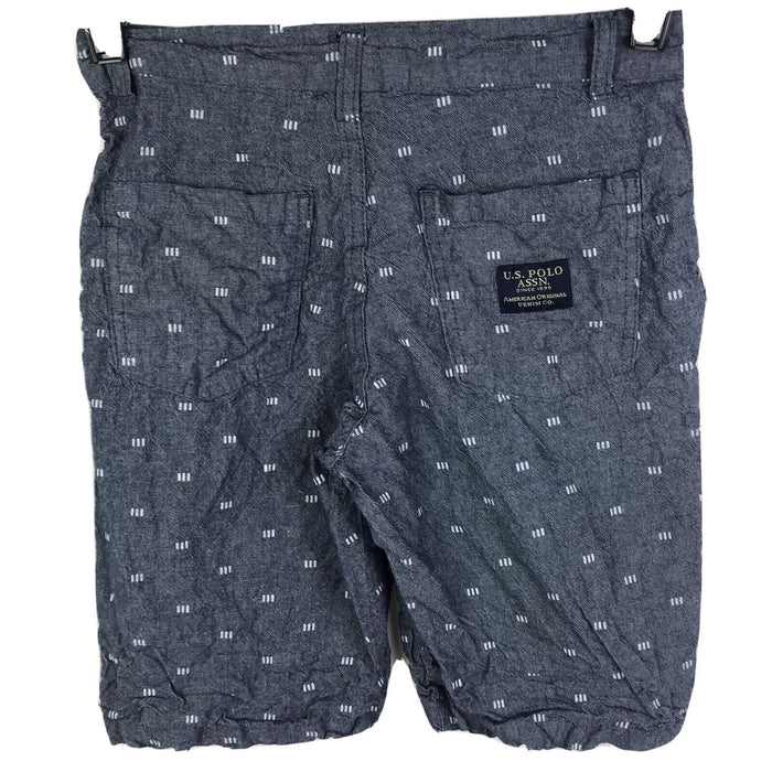 U.S.Polo ASSN | American Original Denim Shorts | Blue Youth (Size: 10)