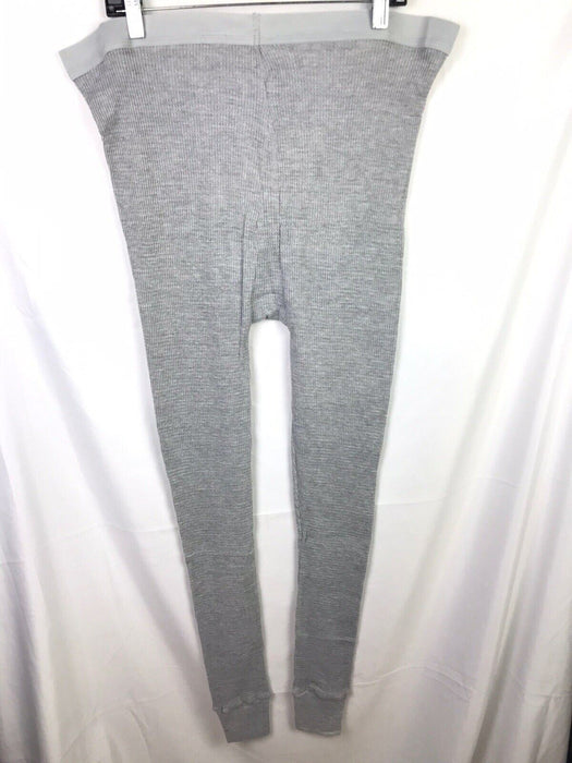 Polar Thermals Men's Fleece Long John Pants Gray (Size: 2XL)