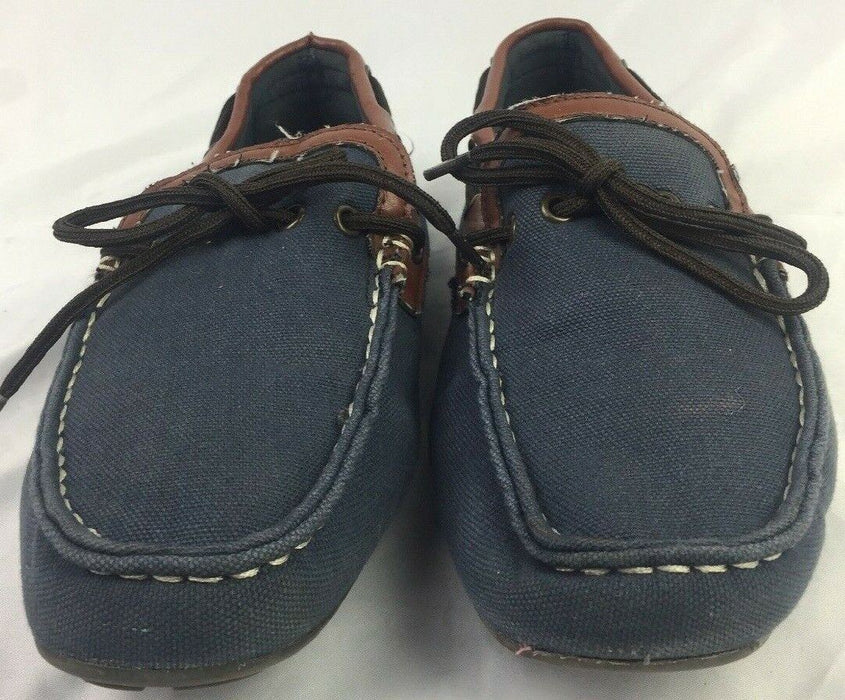 Levi's Benson Blue Denim II Flat Loafer Moccasins Blue/Brown | Men's (Size: 8)