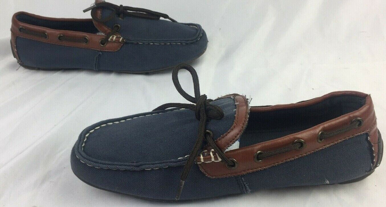 Levi's Benson Blue Denim II Flat Loafer Moccasins Blue/Brown | Men's (Size: 8)