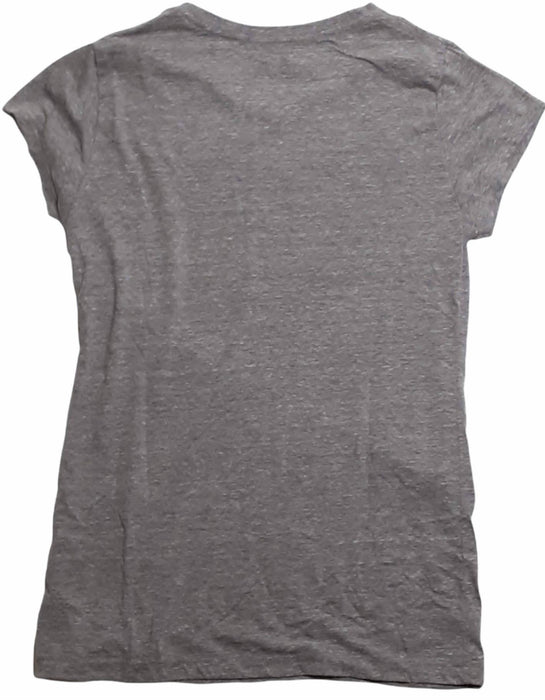 Washington Redskins NFL Team Apparel V-Neck Top Gray (Women's Size: L)