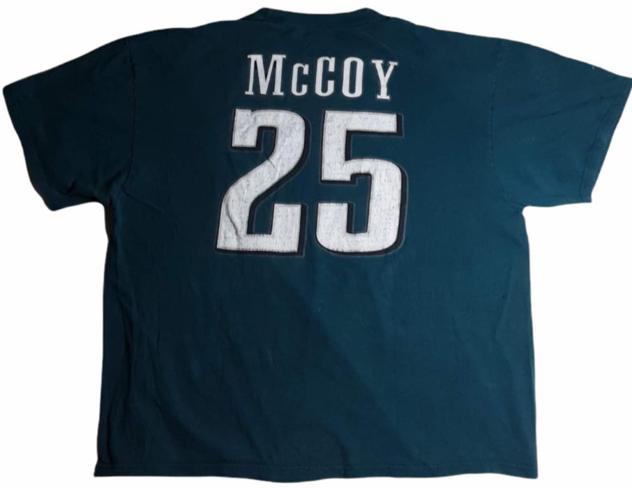 Philadelphia Eagles NFL Team Apparel #25 McCoy T-Shirt Green (Big & Tall: S)