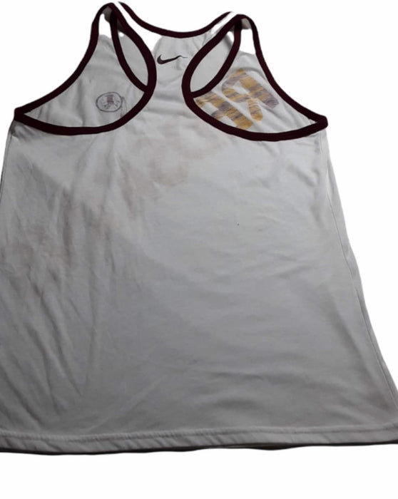 Washington Redskins NFL Nike Dri-Fit Women's Tank Top White (Size: S)