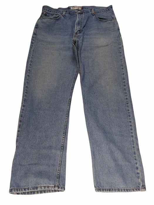 Levi's 505 Regular Fit Jean Medium Wash Blue (Big & Tall: 40 x 34) 505-4891