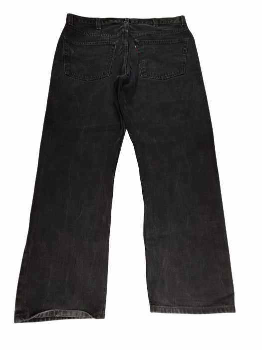 Levi's 505 Regular Fit Jean Dark Wash Charcoal (Big & Tall: 40 x 32) 505-0260