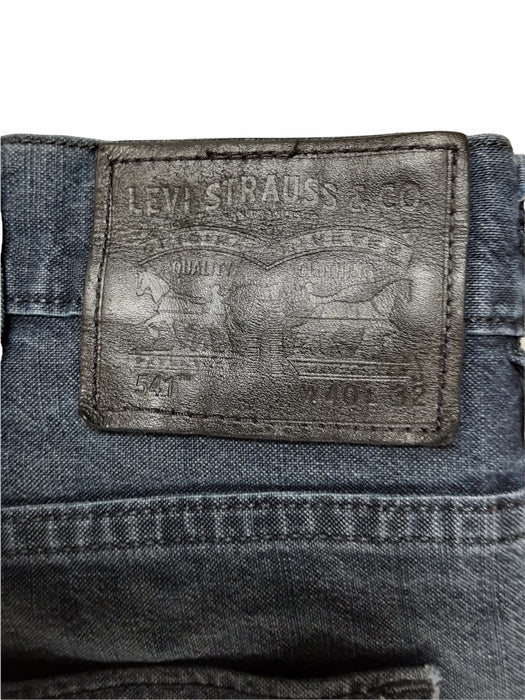 Levi's 541 Slim Boot Stretch Jeans Dark Wash Blue   (Size: 40 x 32) 5415904