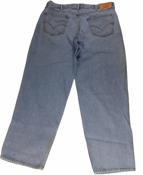 Levi's 550 Relaxed Fit Jeans Men's Light Wash Blue (Size: 42 x 32) 5504834