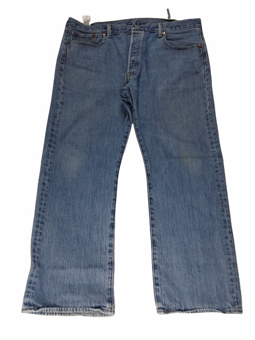 Levi's 501 Original Fit Button Fly Med Wash Blue Jeans (Sizez: 40 x 29) 501-0193