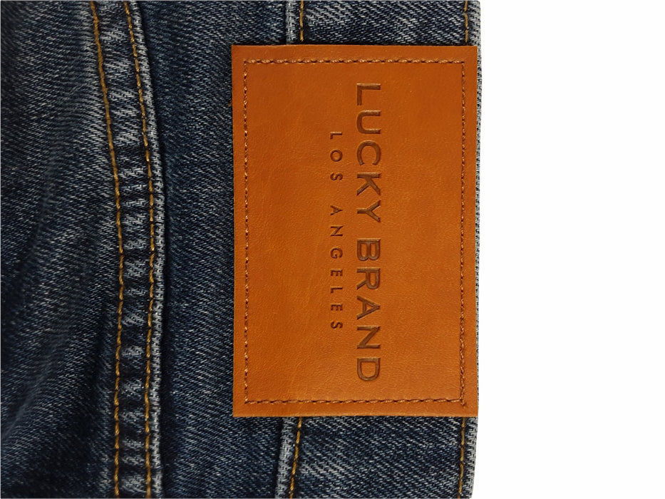 Lucky Brand 221 Original Straight Flex Dark Wash Men Jeans (Size: 36 x 32)