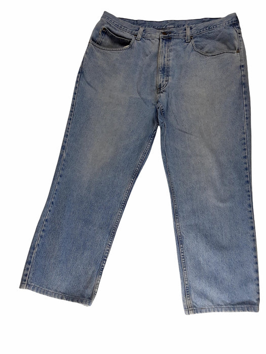L.L Bean Double L Classic Fit Jeans Light Wash Blue (Size: 38 x 27)