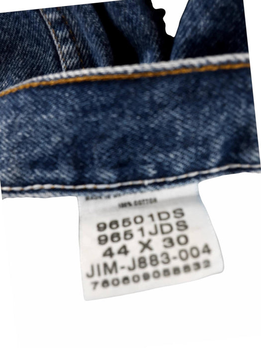 Wrangler Authentic Comfort Fit Medium Wash Blue Jeans (Size: 44 x 30) 9651JDS