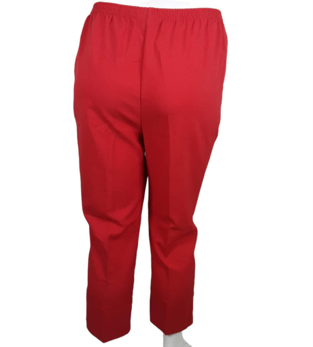 Blair Women's Red Elastic Pants (Size: 20PS)