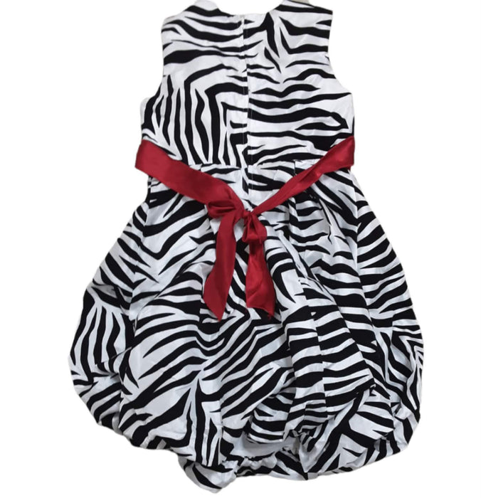 Speechless Girls Black/White Sleeveless Dress (Size: 14)