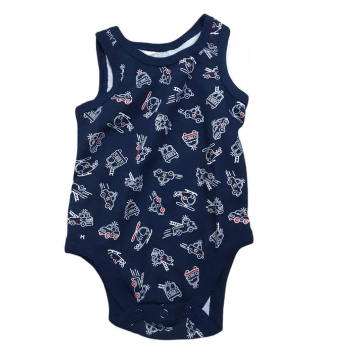 Garanimals Baby Boy's Helicopter Sleeveless  One Piece (Size: 0-3M)