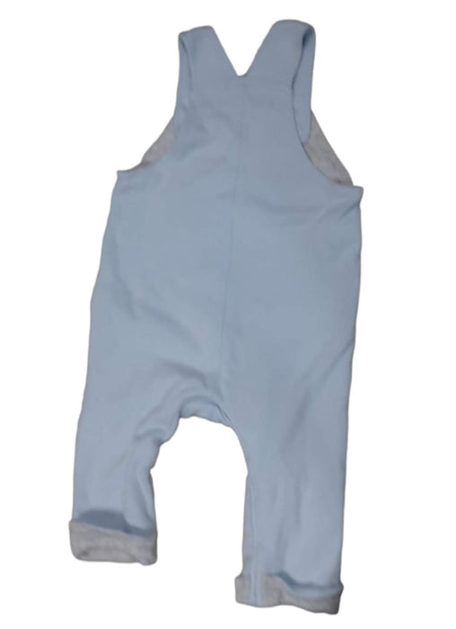 Handmade Baby Boys Blue/Gray Soft Jumpsuit One Piece (Size: 6-9M)