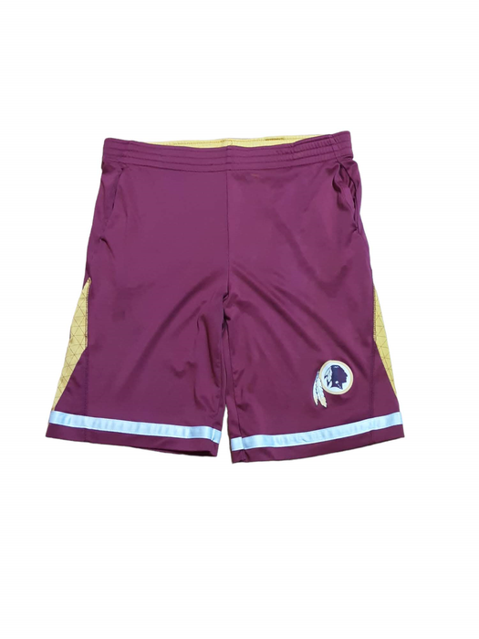 Washington Redskins NFL Gen II Kids Activewear Shorts Red (Size: Large)