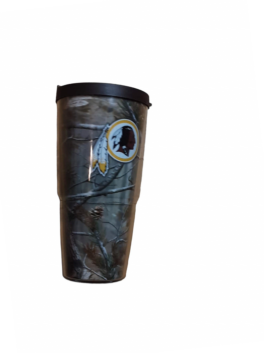 Washington Redskins NFL Tervis 24 oz Realtree Double Walled Tumbler Brown