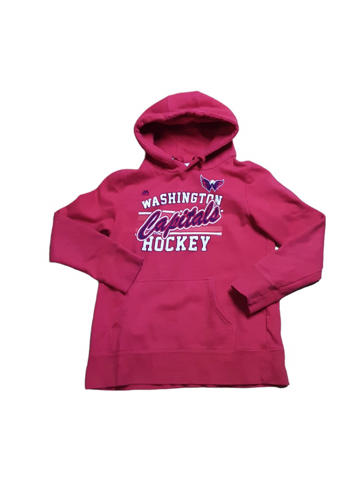 Washington Capitals NHL Majestic Men's Hoodie Red (Size: M)