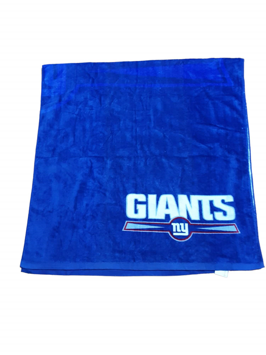 New York Giants NFL Northwest Beach Towel Blue (One Size)