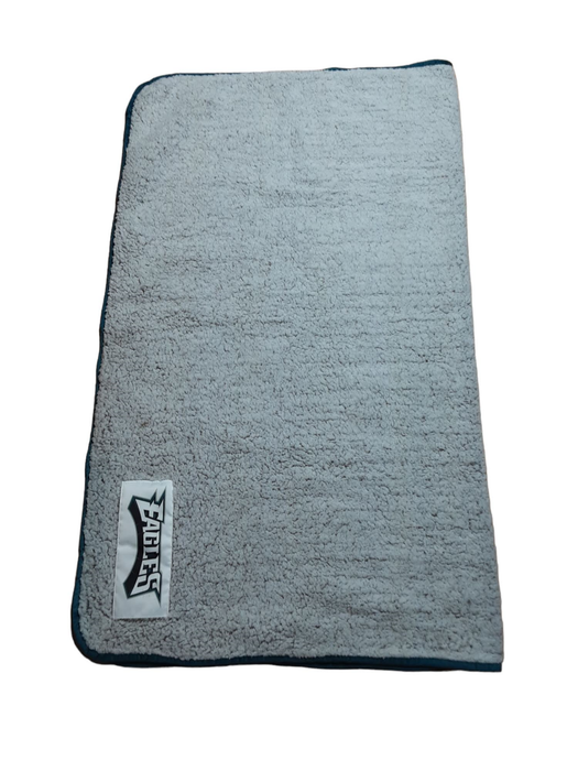 Philadelphia Eagles NFL Fleece Soft Feel Throw Blanket Gray (Size: 50 X 60)