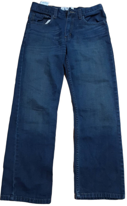 Levi's Slim Fit Medium Wash Boy Jeans Blue (Size: 16 Reg: 28 x 28)