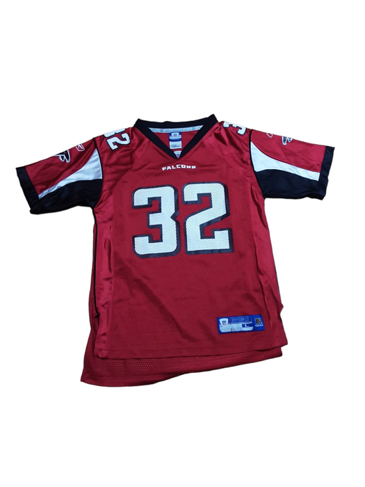 Atlanta Falcons NFL Reebok #32 Norwood Youth Jersey Red (Size: Large 14/16)