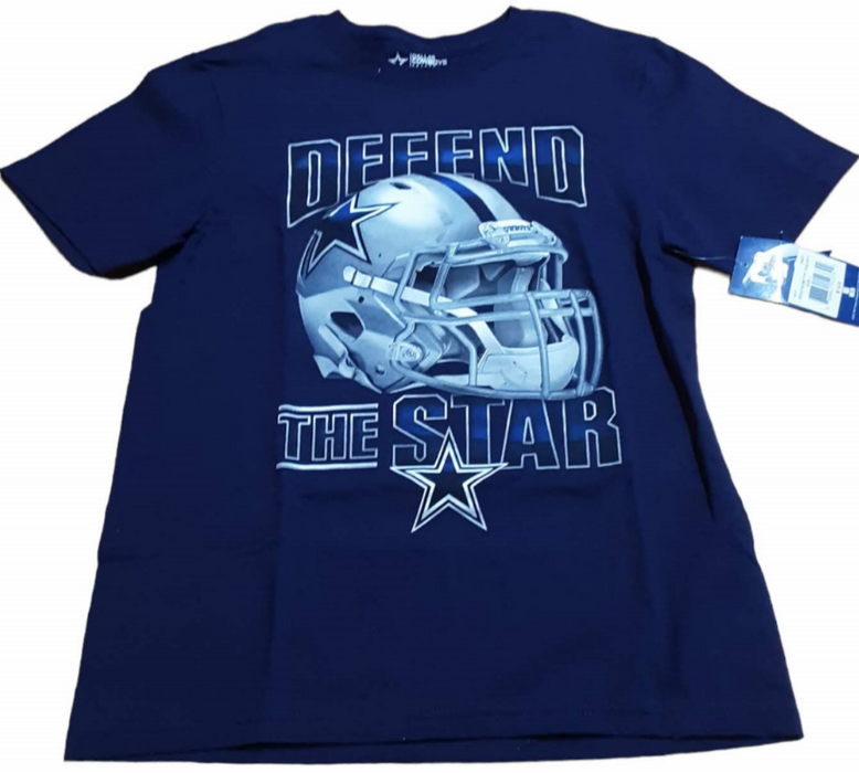 Dallas Cowboys NFL Dallas Cowboys Authentic Youth T-Shirt Blue (Size: Large) NWT