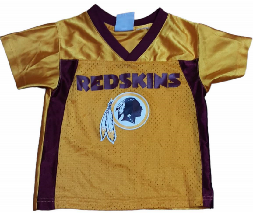 Washington Redskins NFL Team Apparel Kids 2-Piece Suit Red/Yellow (Size: 2T)