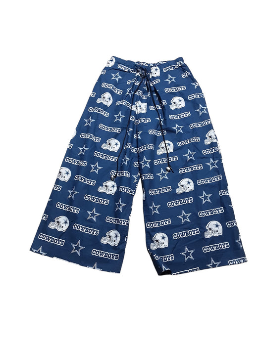 Dallas Cowboys NFL Handmade Carpi Pants Blue (Size: Large)