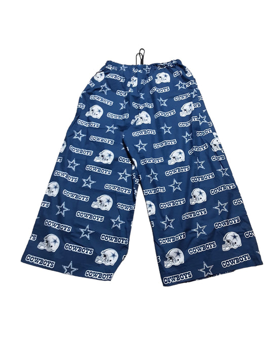 Dallas Cowboys NFL Handmade Carpi Pants Blue (Size: Large)