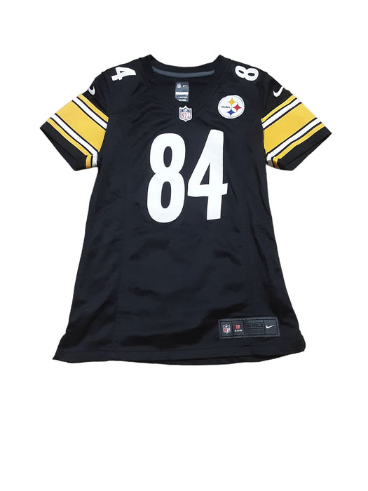 Pittsburgh Steelers Nike NFL #84 Brown Women's Jersey Black (Size: Small)