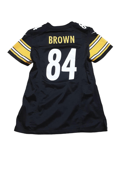 Pittsburgh Steelers Nike NFL #84 Brown Women's Jersey Black (Size: Small)