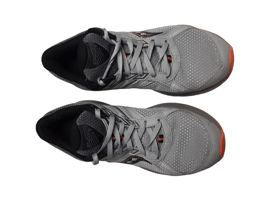 Saucony Cohesion TR14 Grey Orange Trail Running Shoes Men's (Size: 8.5) S20633-4