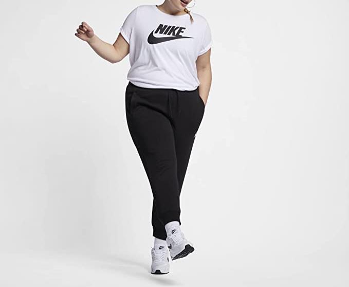 Nike Women's Rally Sport Casual Pants-Black (Plus Size: 3X) CI1227-010 New!