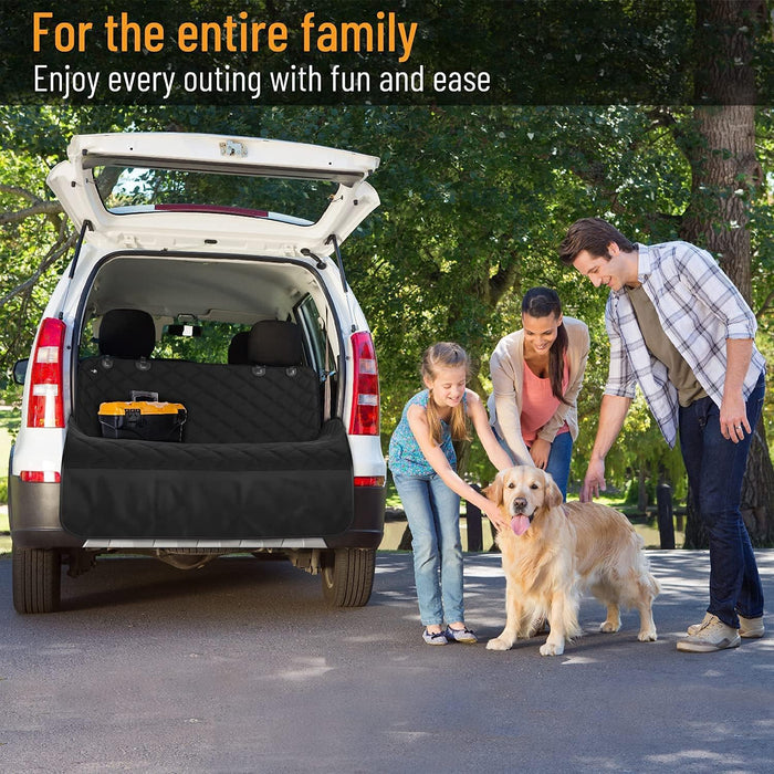 Active Pets Cargo Transport Liner for All Pets Black (Size: 54 X 90) **Free Shipping**