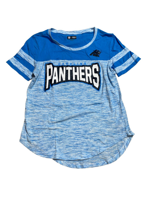 Carolina Panthers NFL Team Apparel Women's T-Shirt Blue (Size: Large)