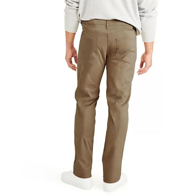 Dockers Classic Fit All-Season Flex Jean-Cut Tech Pants Khaki (36, 48)