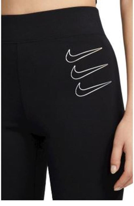 Nike Women's Sportwear Graphics High-Rise Leggings Black (Size: XL, XXL)