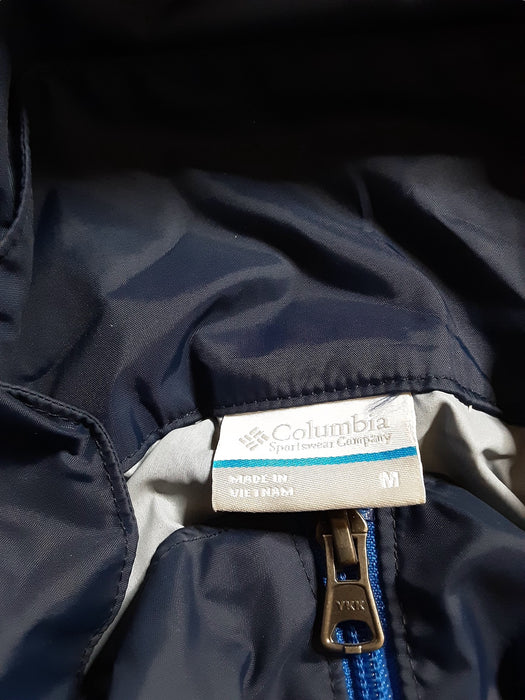 Columbia Sportswear Men's Nylon Hooded Full Zip Jacket Blue (Size: Medium)