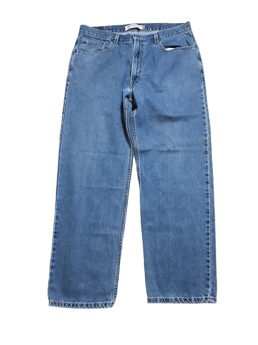 Levi’s 550 Men's Relaxed Straight Fit Blue Jeans (Size: 38 x 32)