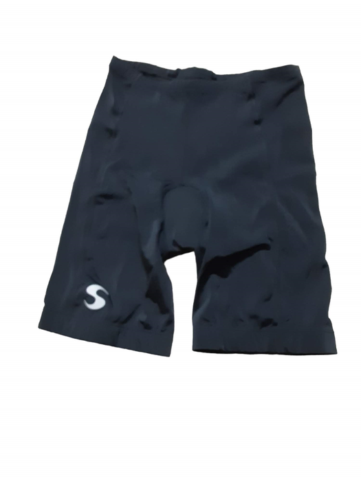 Synergy Men's Fitted Cycling Padded Shorts Black (Size: 2XL)